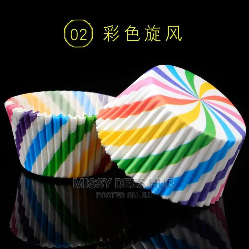Cupcake Paper Liners - 100pcs