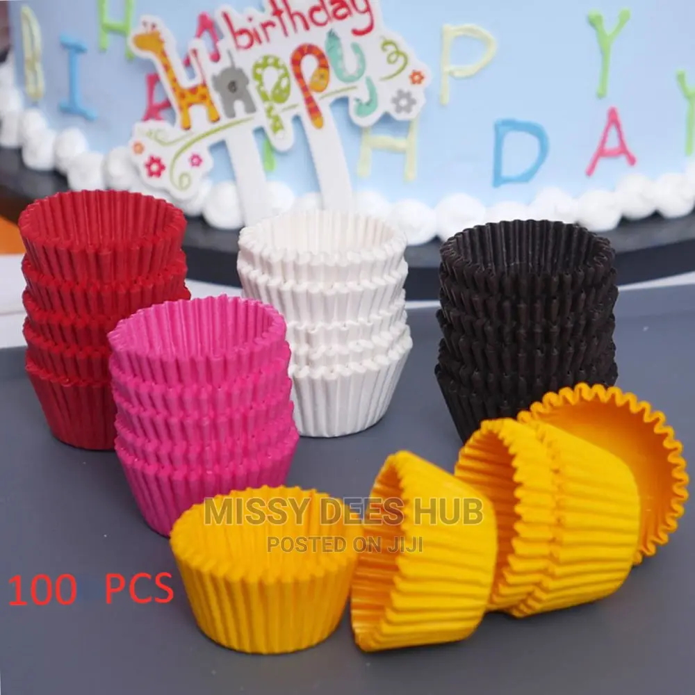 Cupcake Paper Liners - 100pcs