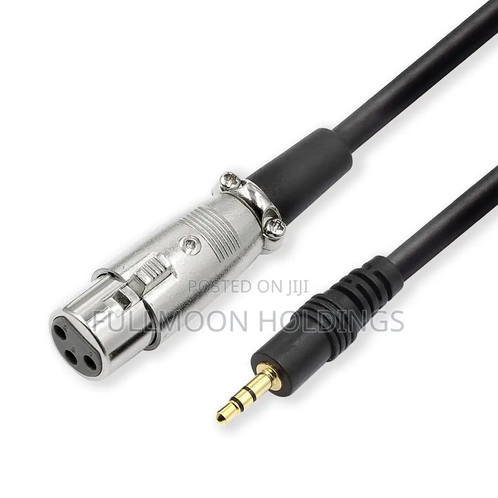 3.5mm to XLR Female Cable