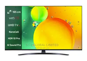 LG 65” Nanocell 65nano76 T Hdr Smart Uhd (2022) Netflix