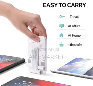 Adjustable Desktop Tablet and Phone Holder Foldable