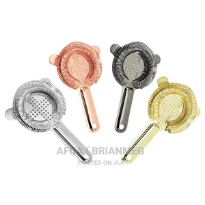 Hawthrone Copper Strainer With Bar Handle(Bar Strainer)