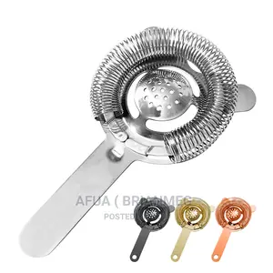 Hawthrone Copper Strainer With Bar Handle(Bar Strainer)