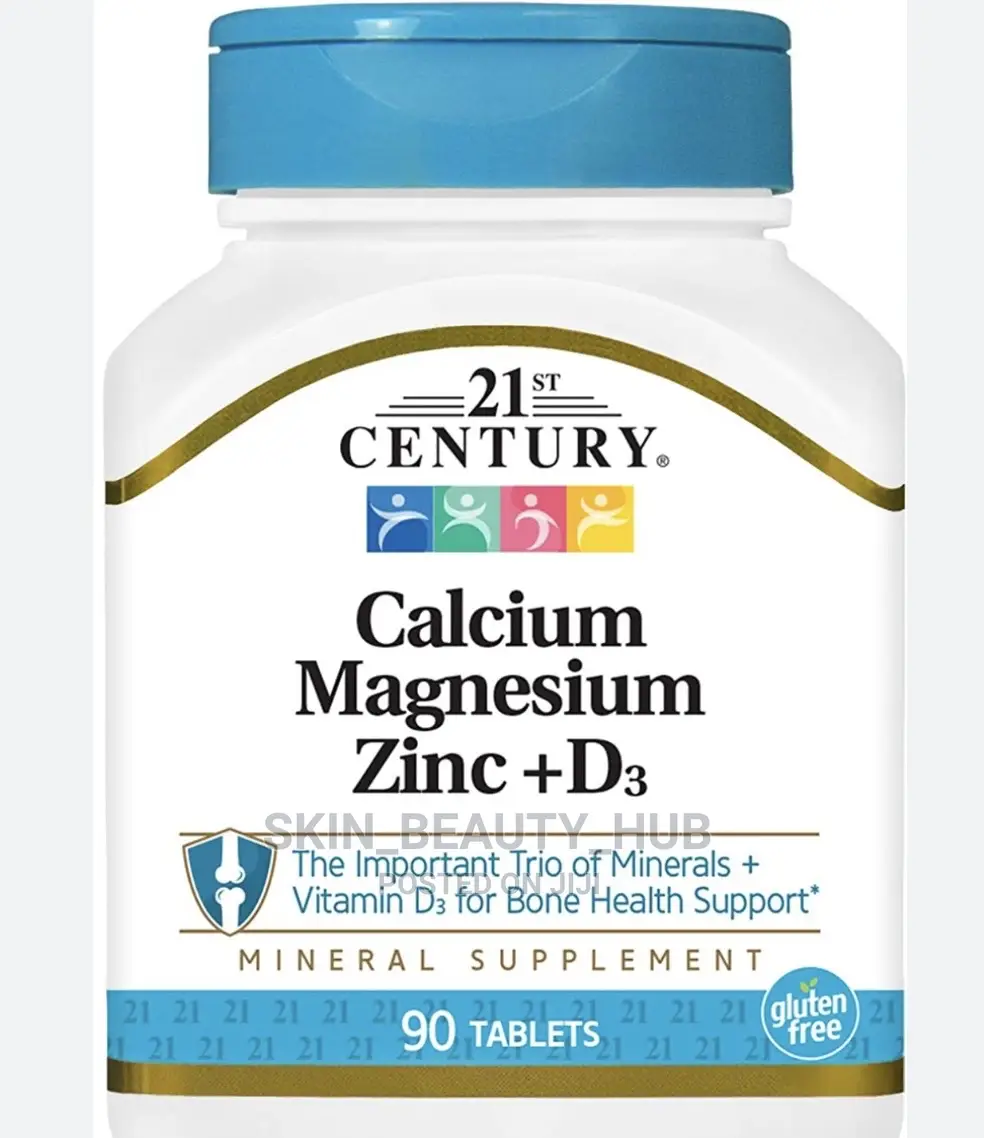 21st Century Cal Mag Zinc +D - 90 Tablets