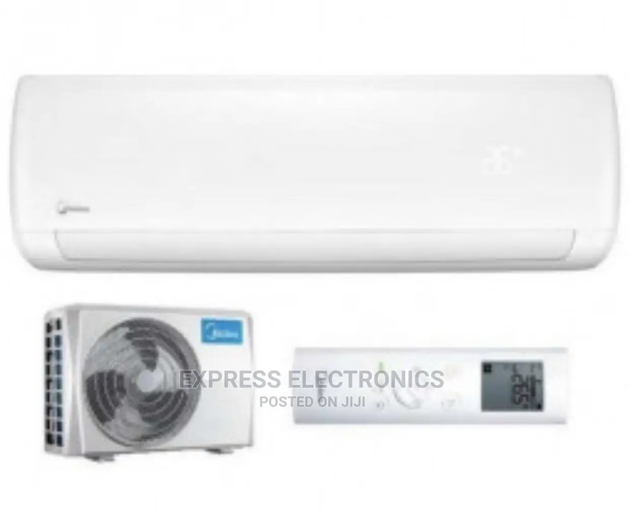 MIDEA 2.5HP Wall Mounted Air Conditioner+AC Stand/Kettle