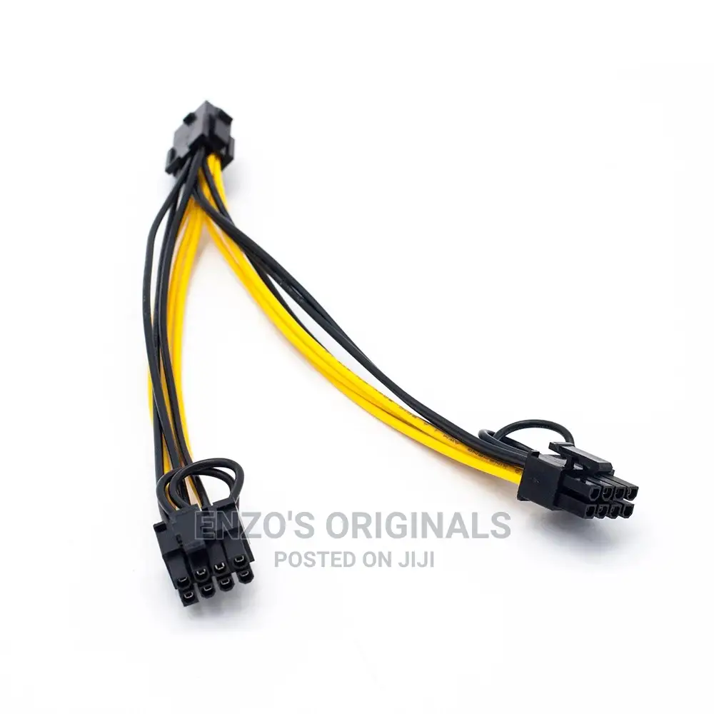 6pin Female to Dual 6pin or 8pin PCIE Graphics Power Cable