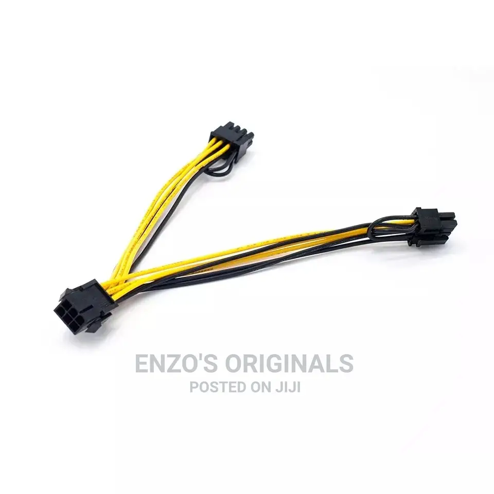 6pin Female to Dual 6pin or 8pin PCIE Graphics Power Cable