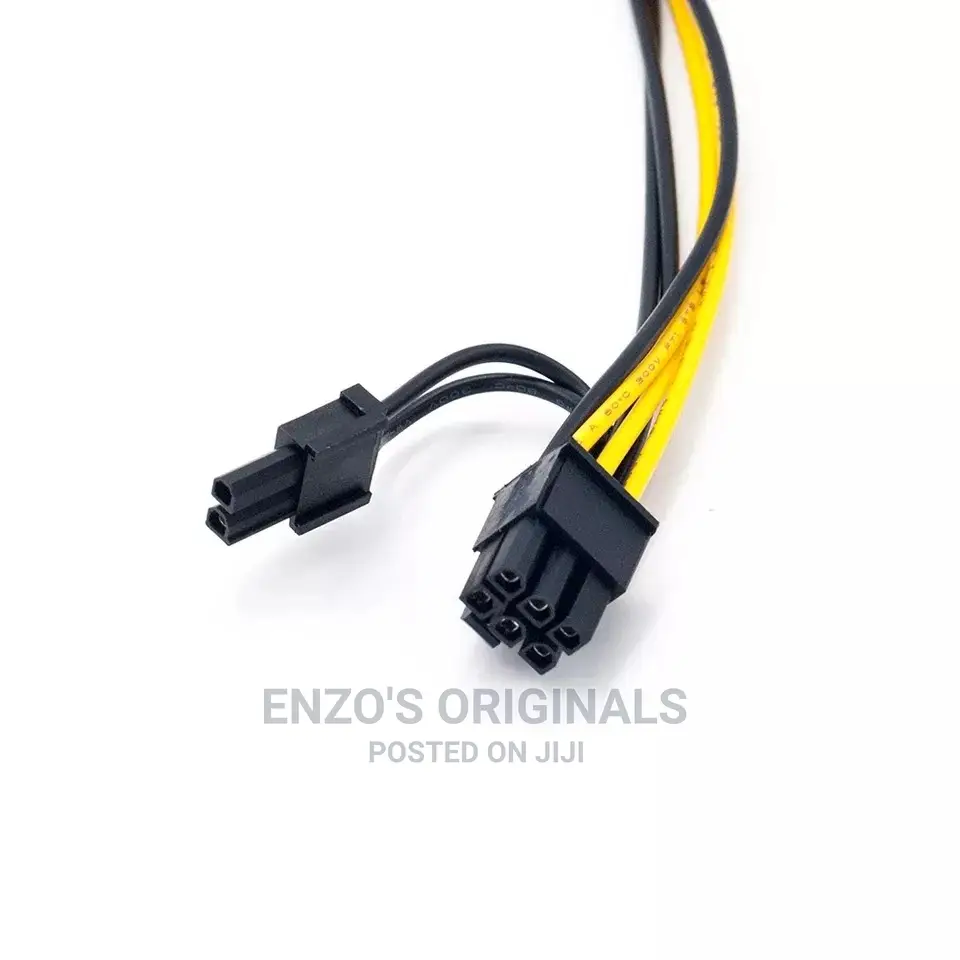 6pin Female to Dual 6pin or 8pin PCIE Graphics Power Cable