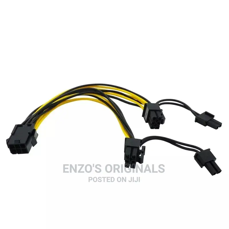 6pin Female to Dual 6pin or 8pin PCIE Graphics Power Cable