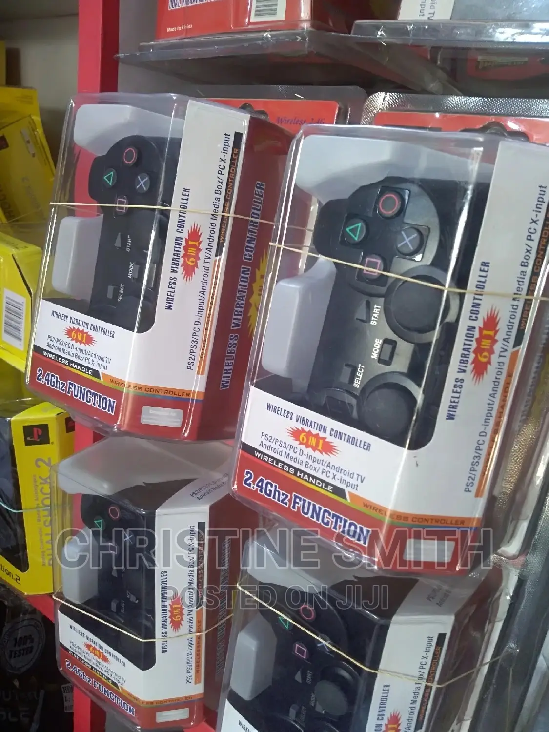 6 in 1 Wireless Vibration Controller
