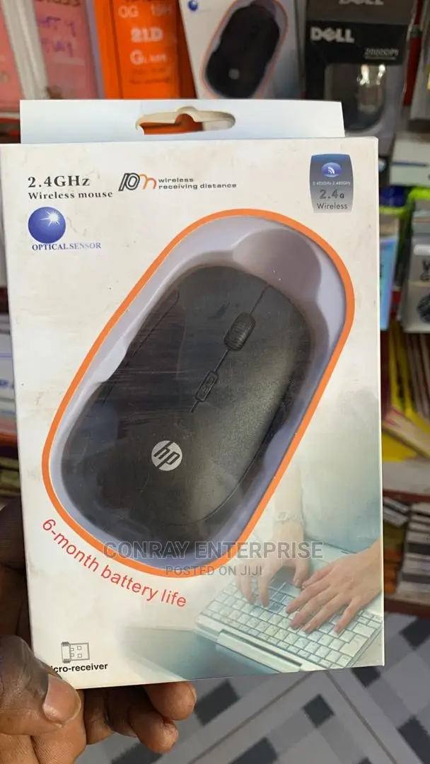 HP Wireless Mouse.