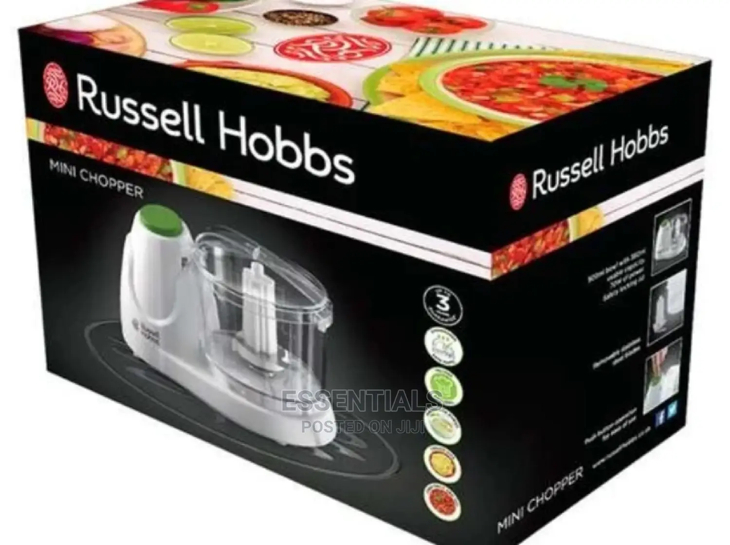 Russell Hobbs Go Create White Mini Food Chopper