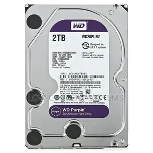 HDD Wd 2tb Surveillance Sata 3