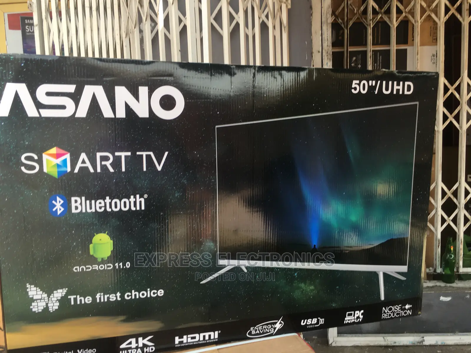 New Type Asano 50smart + Bluetooth Android Uhd + Free DSTV