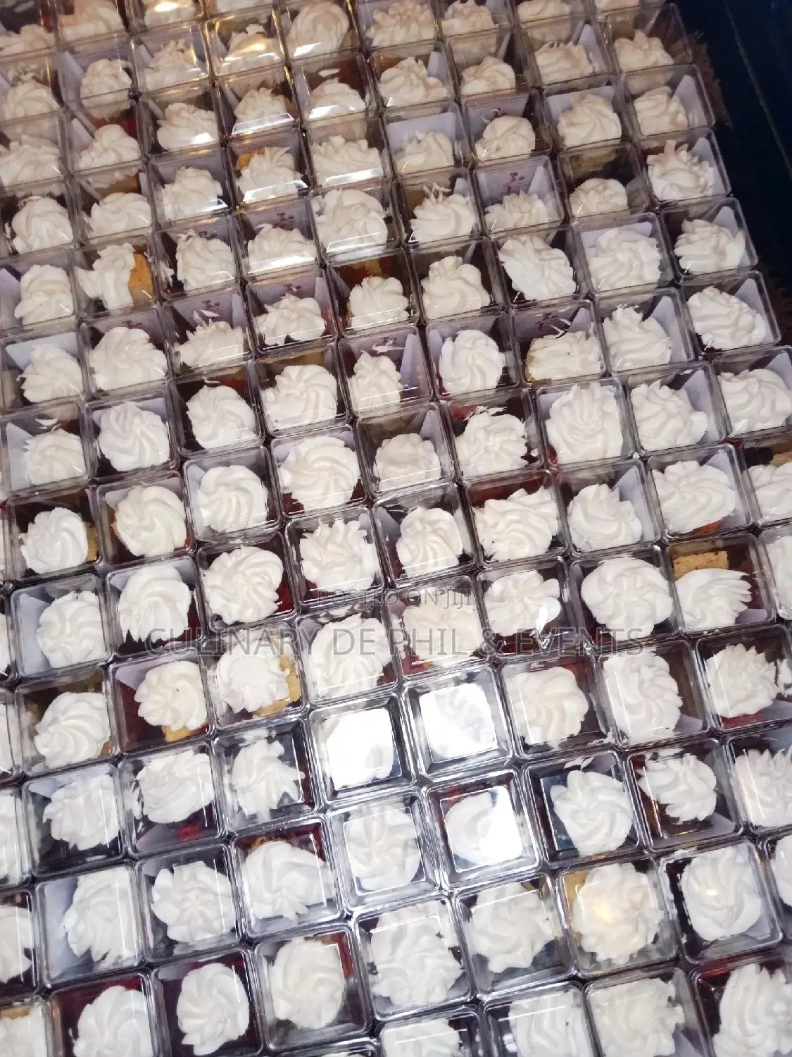 Wedding Cake Cakes in Cups