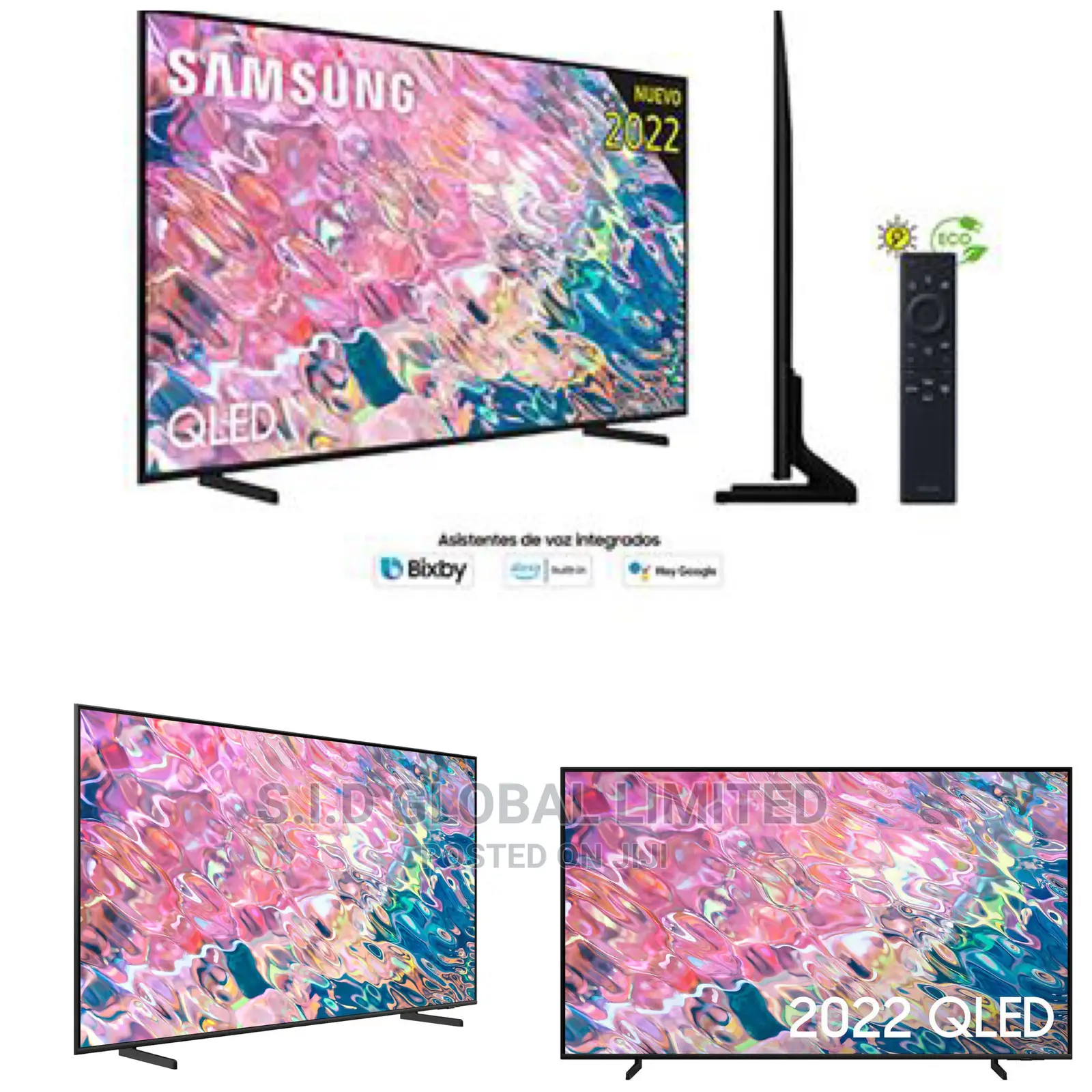 Samsung 85” Qe85q60b (2022) Qled Hdr Uhd Smart