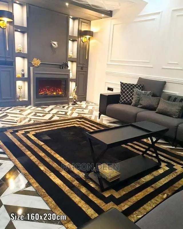 Plush Thick Original Designer Carpet(Big Size*200x300)In Diff Colours