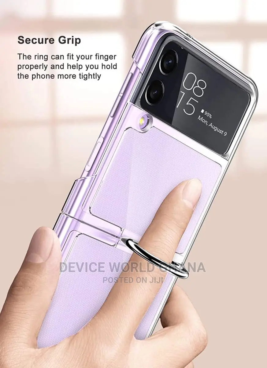 Cess Trans Transparent Frosted Case for Samsung Z Flip 6, 5, 4 ,3