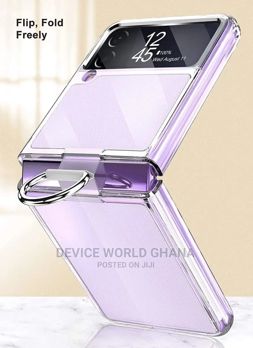 Cess Trans Transparent Frosted Case for Samsung Z Flip 6, 5, 4 ,3