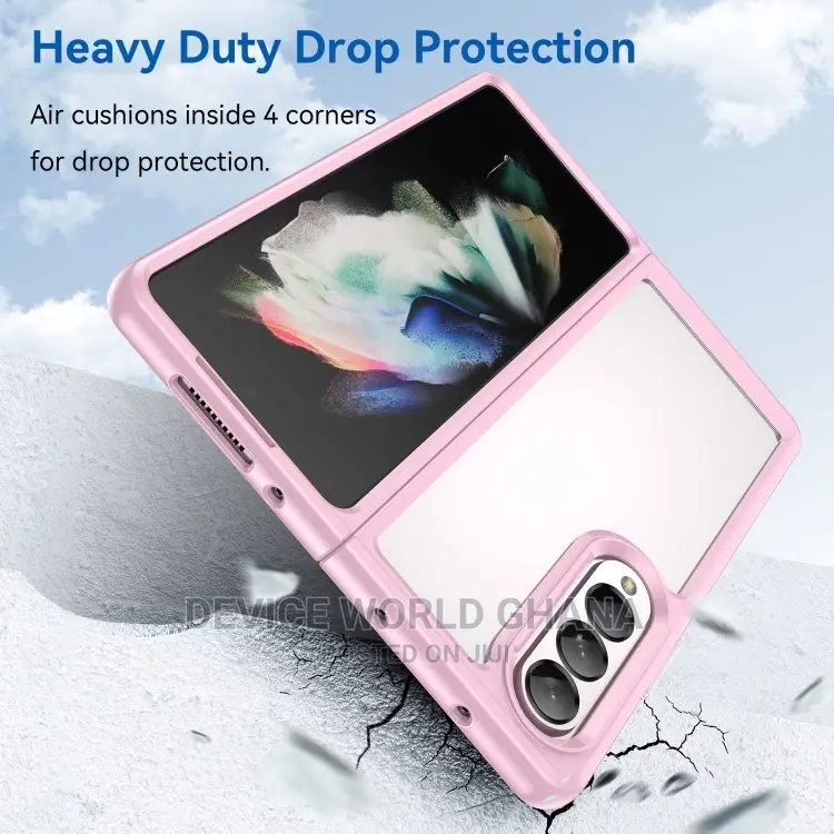 Transparent Hybrid Case for Samsung Z Fold 6,5 ,4,3