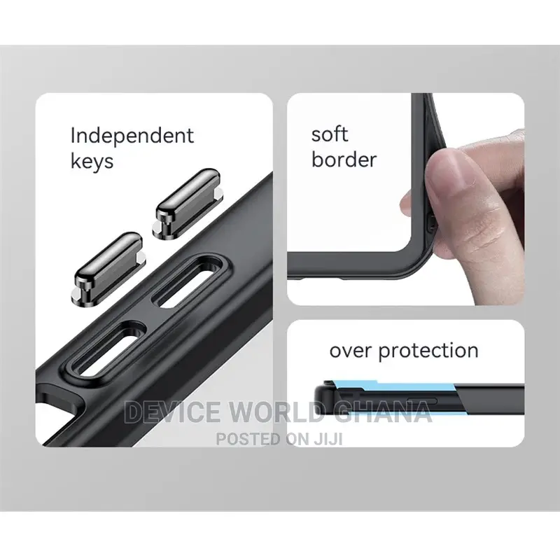 Transparent Hybrid Case for Samsung Z Fold 6,5 ,4,3