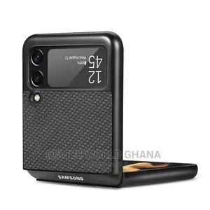 Carbon Fiber Pattern Case for Samsung Z Flip7, 6 5 4 3 2