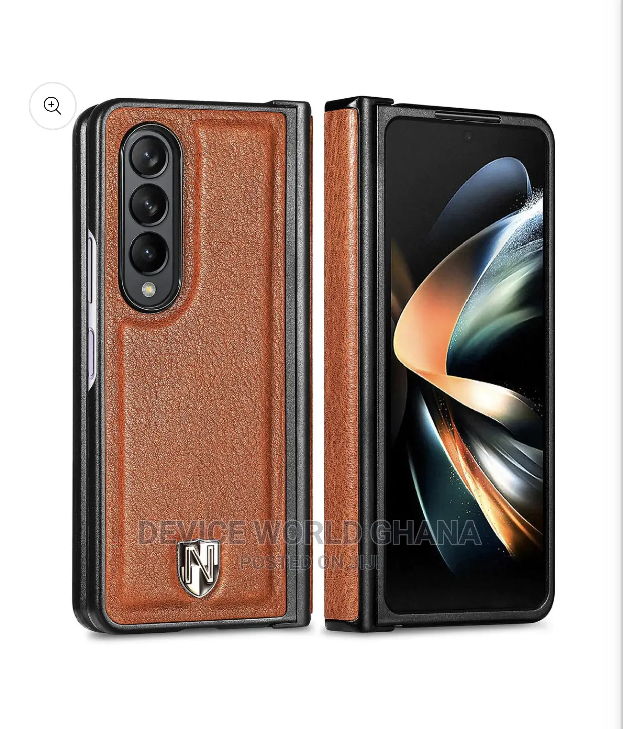 Pinnacle Caseneo Leather Case for Samsung Z Fold4 and Fold3