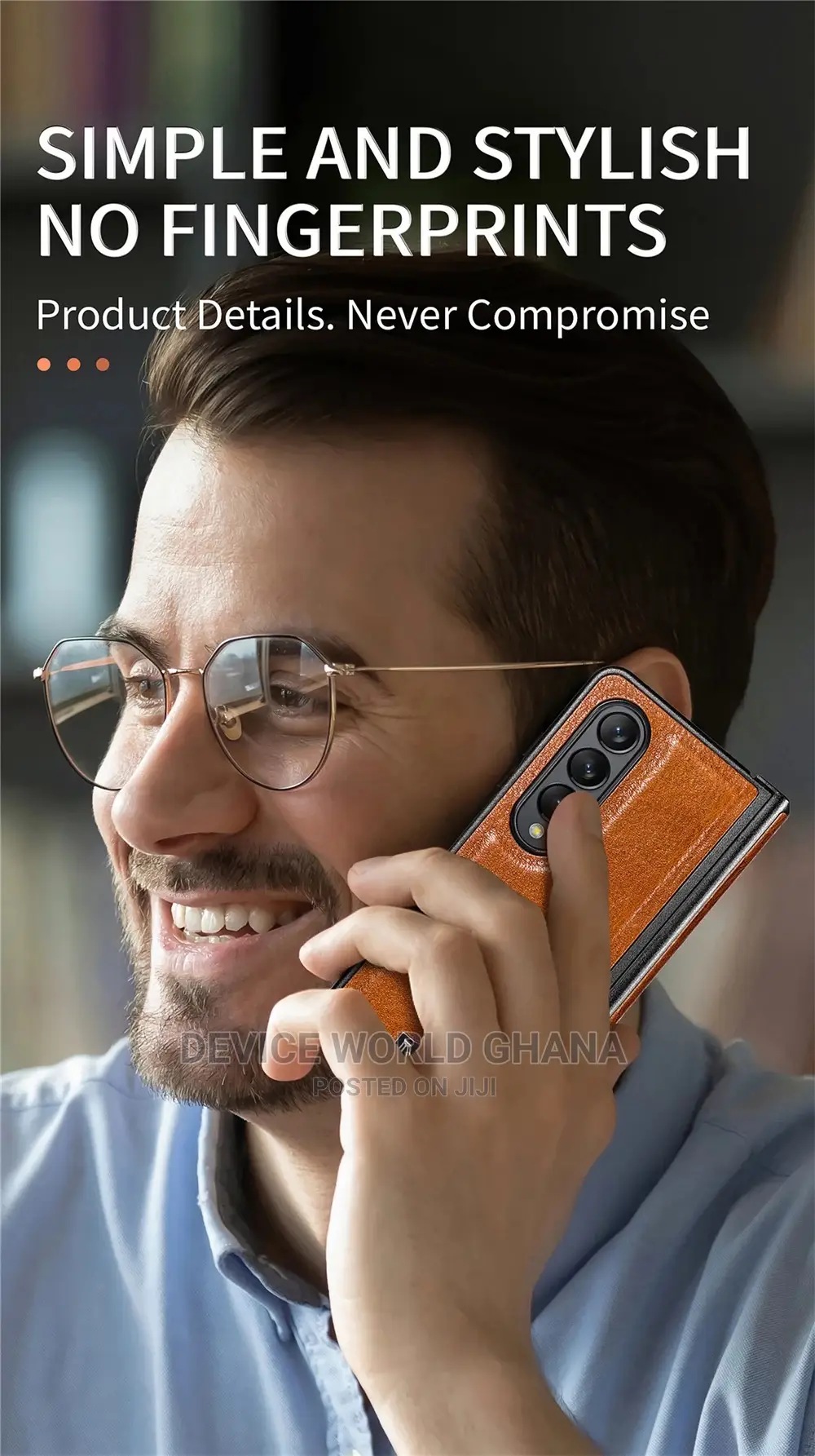 Pinnacle Caseneo Leather Case for Samsung Z Fold4 and Fold3