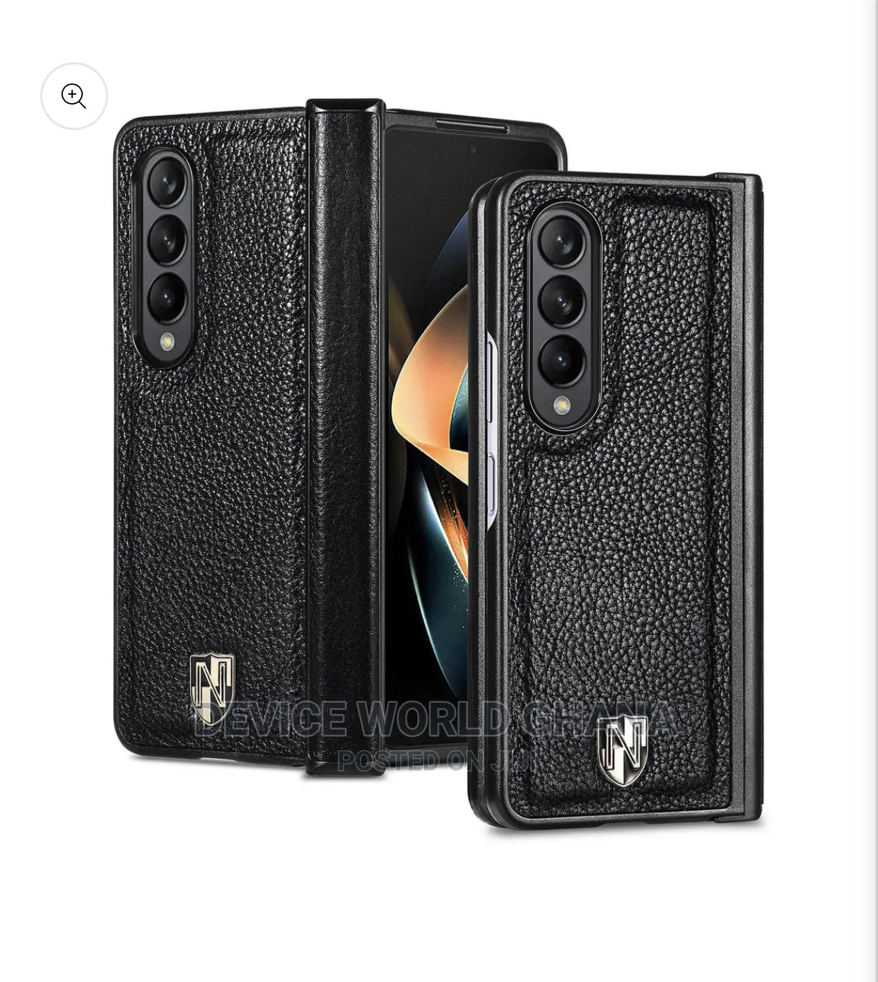 Pinnacle Caseneo Leather Case for Samsung Z Fold4 and Fold3