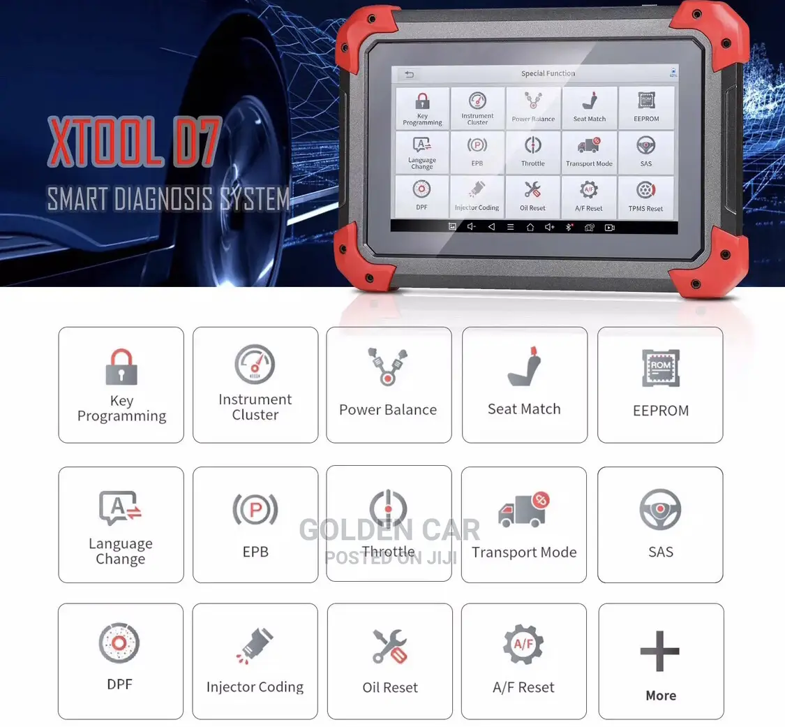 Xtool D7 Obd Car Diagnostic Scanner