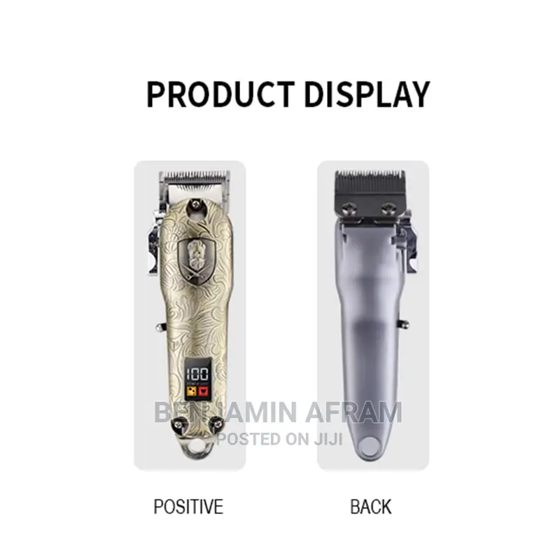 Rechargeable Digital Hair Barbering Machine
