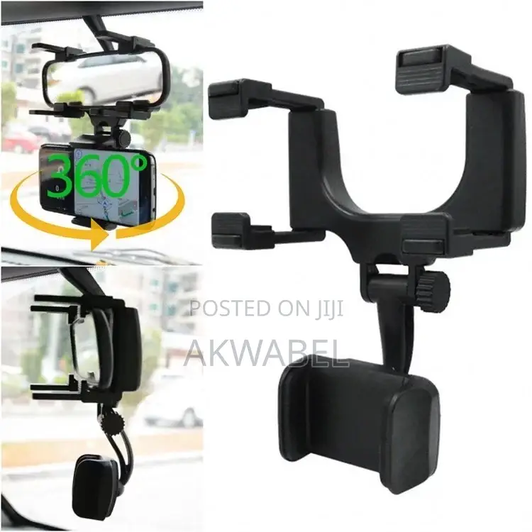 360 Degree Swivel Rear View Phone Holder