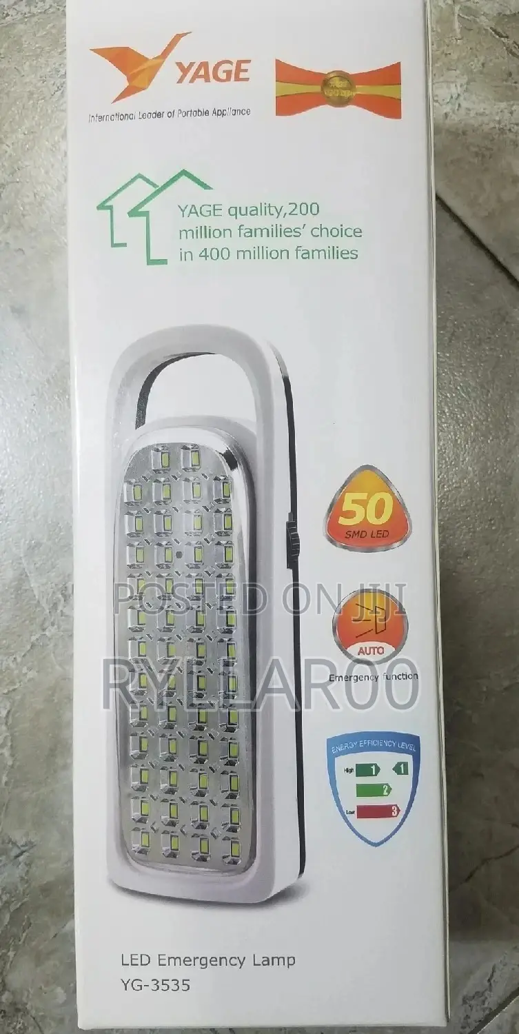 Emergency Rechargeable Lamp