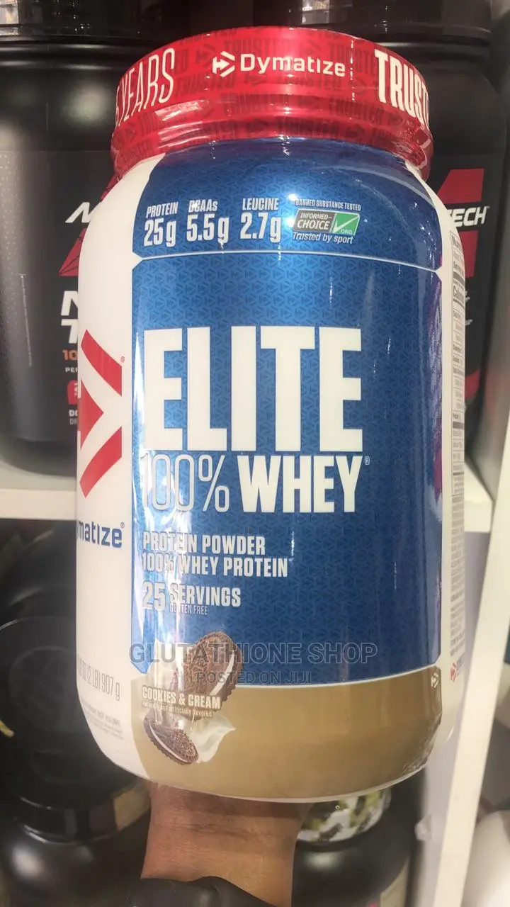2 LBS of Dymatize Elite Whey Gourmet Vanilla Protein Powder