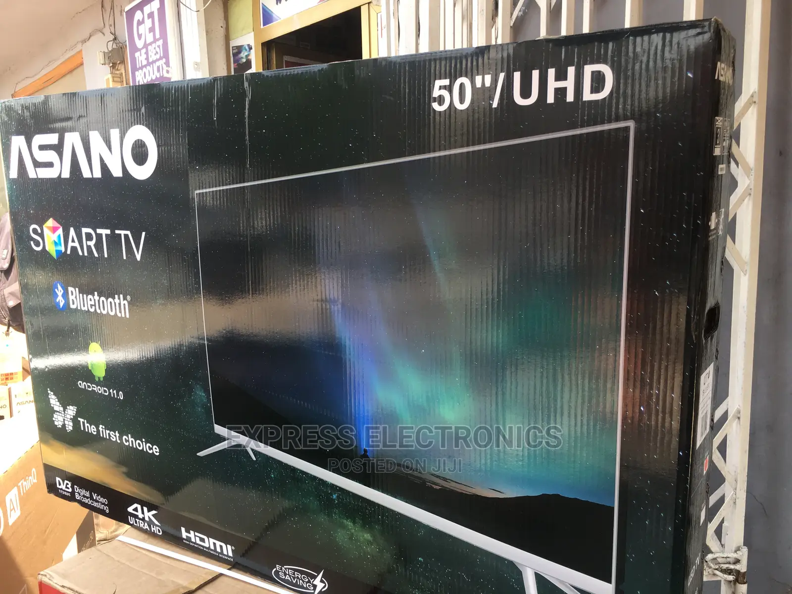 New Type 50”Smart Android Uhd +Free Wall Mount and DSTV