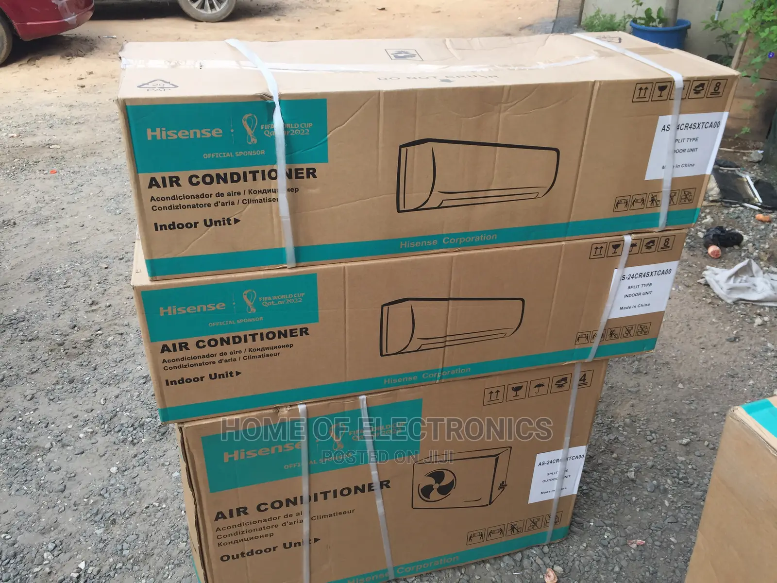 White Color Hisense 2.5 Hp Split R410 Air Condition