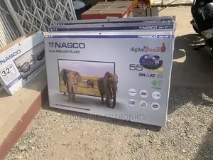 Latest New Nasco 55”Smart UHD Slim Bluetooth TV+ DSTV