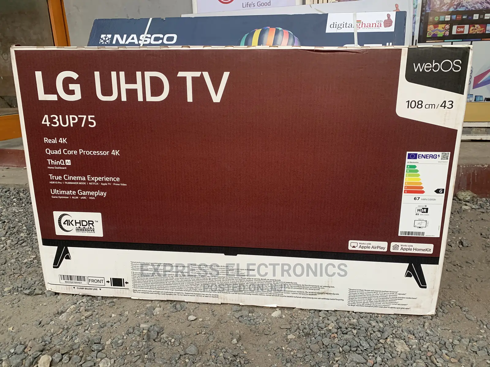 Enjoy Netflix Movies on LG 43”Smart UHD HDR TV(43UQ7000)