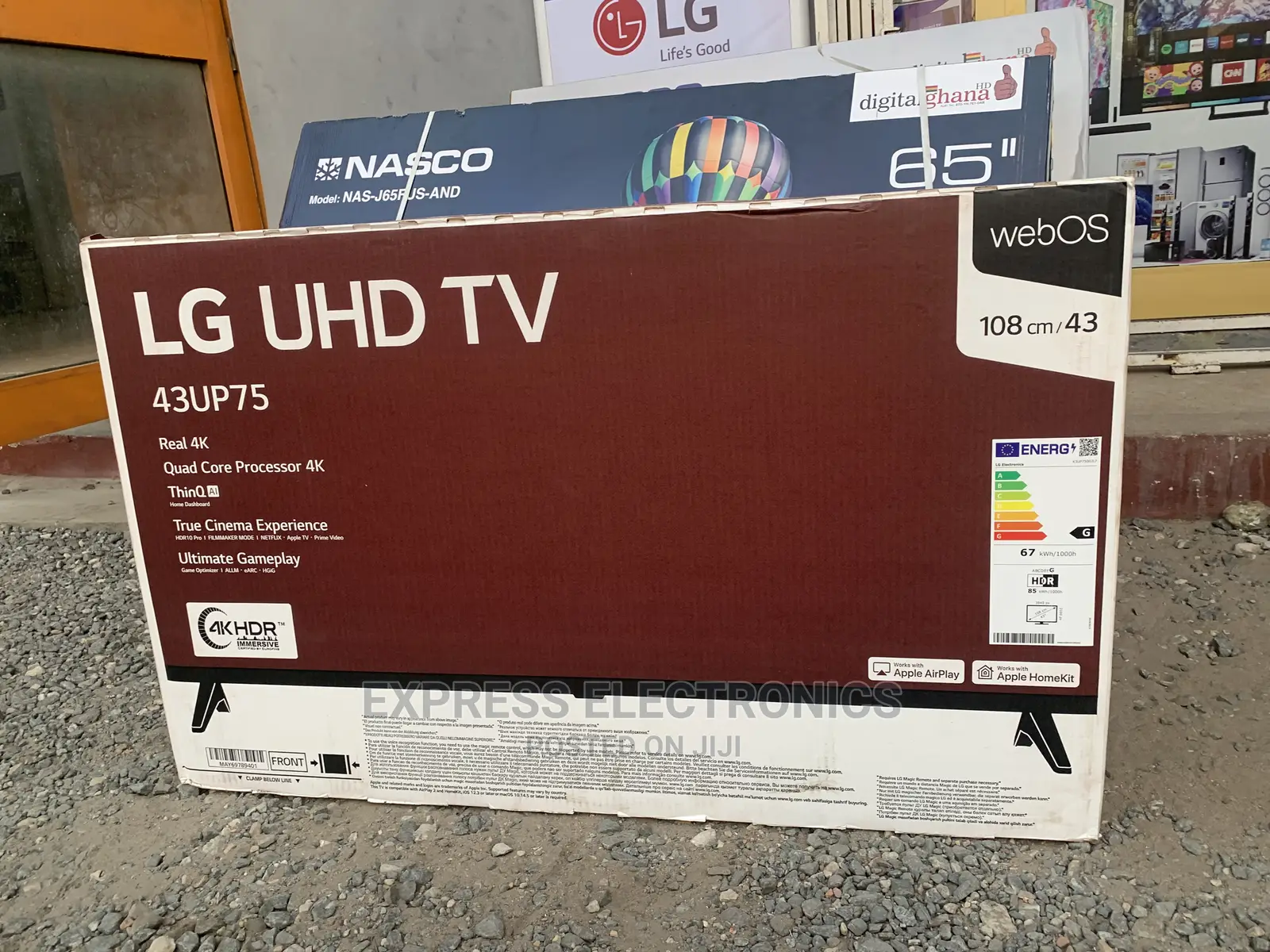 Cool Discount Onlg 43”UHD 4ksmart+Wireless Keyboard Andmouse