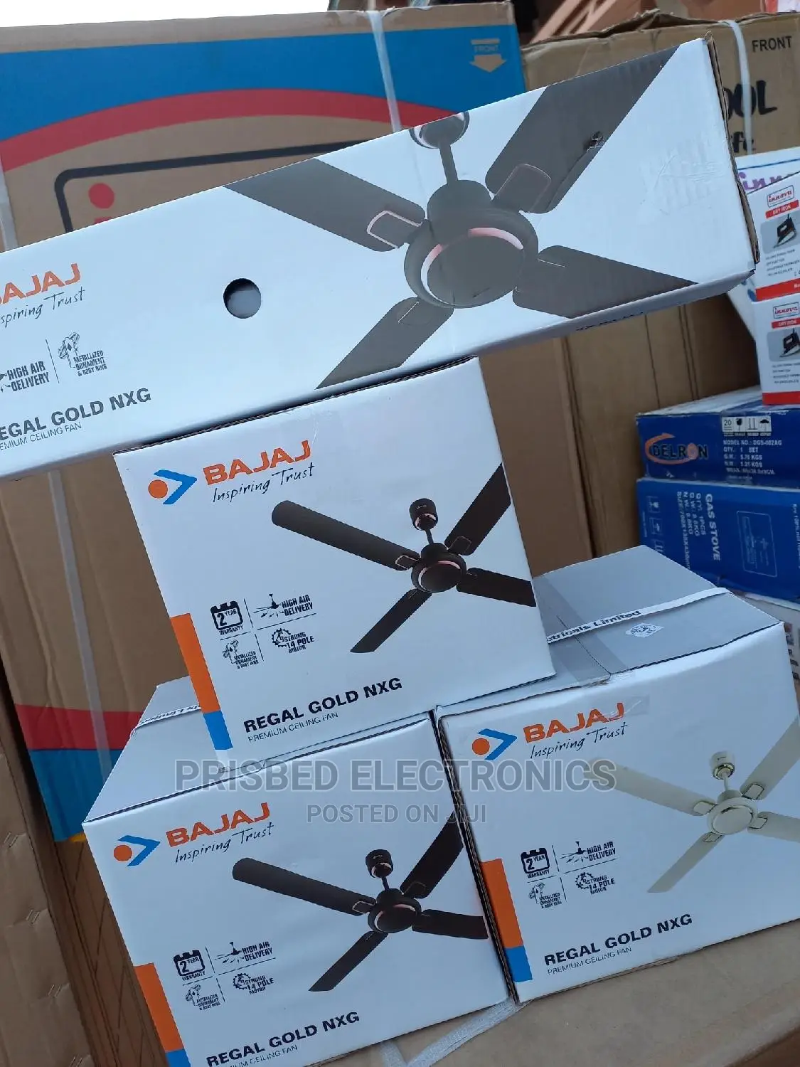 Bajaj 4 Blade Ceiling Fan 56" Long Blade