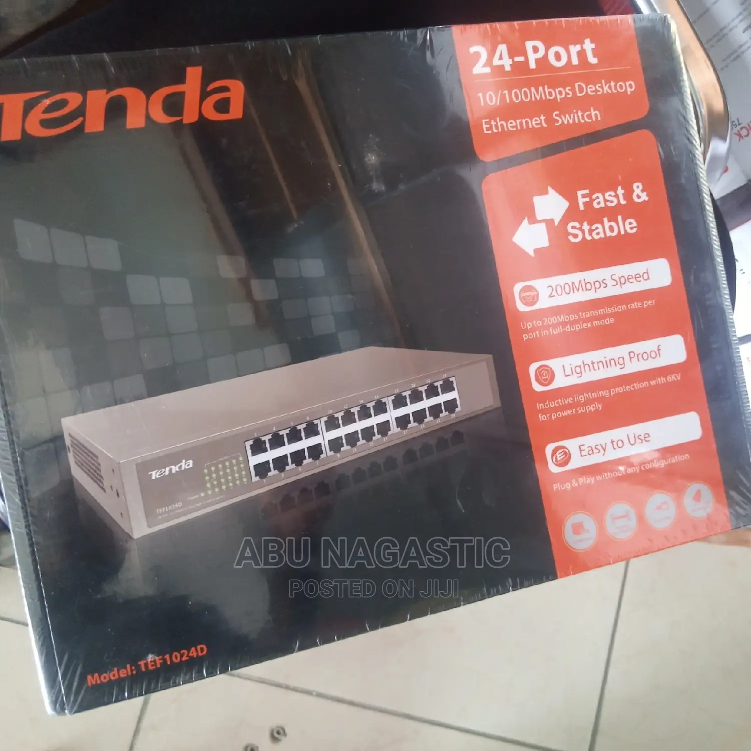 Tenda Full Gigabit 24 Port Switch