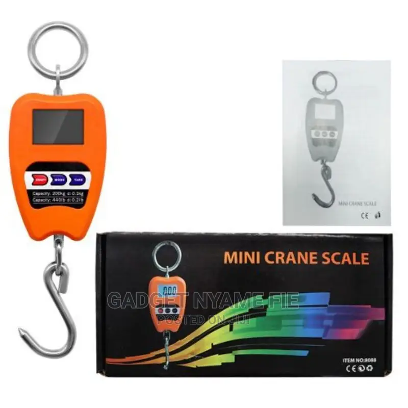200kg/440lb Crane Scale Digital Industrial Hanging Scale