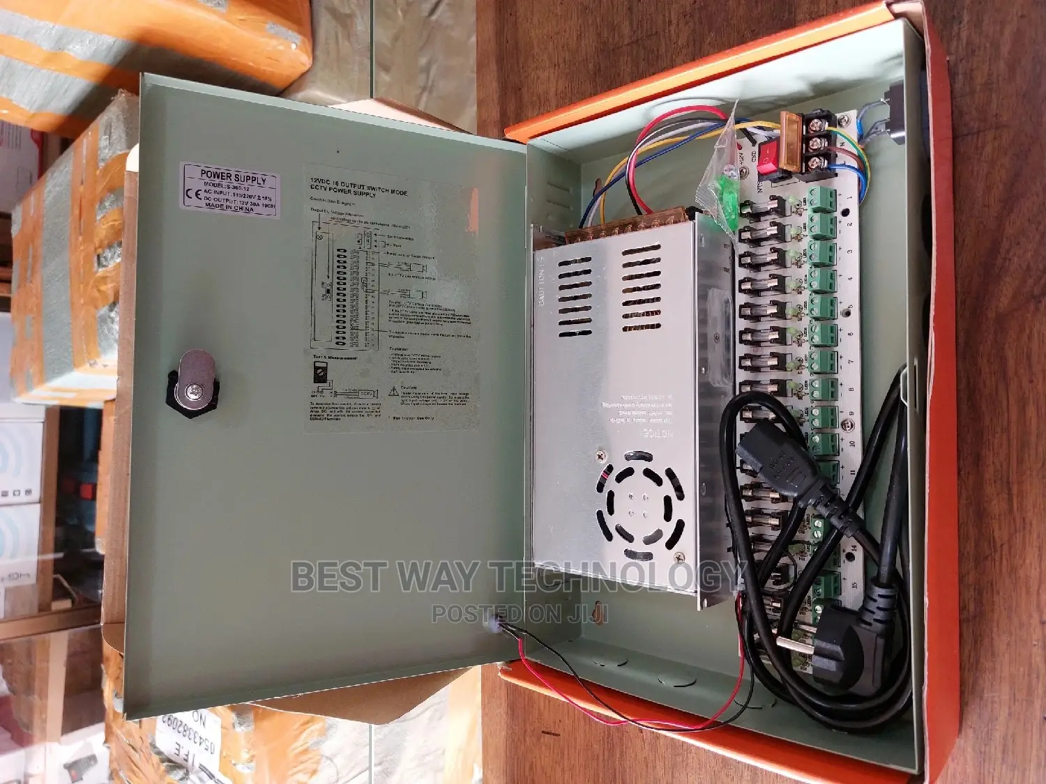 12v 30a Power Supply With Case