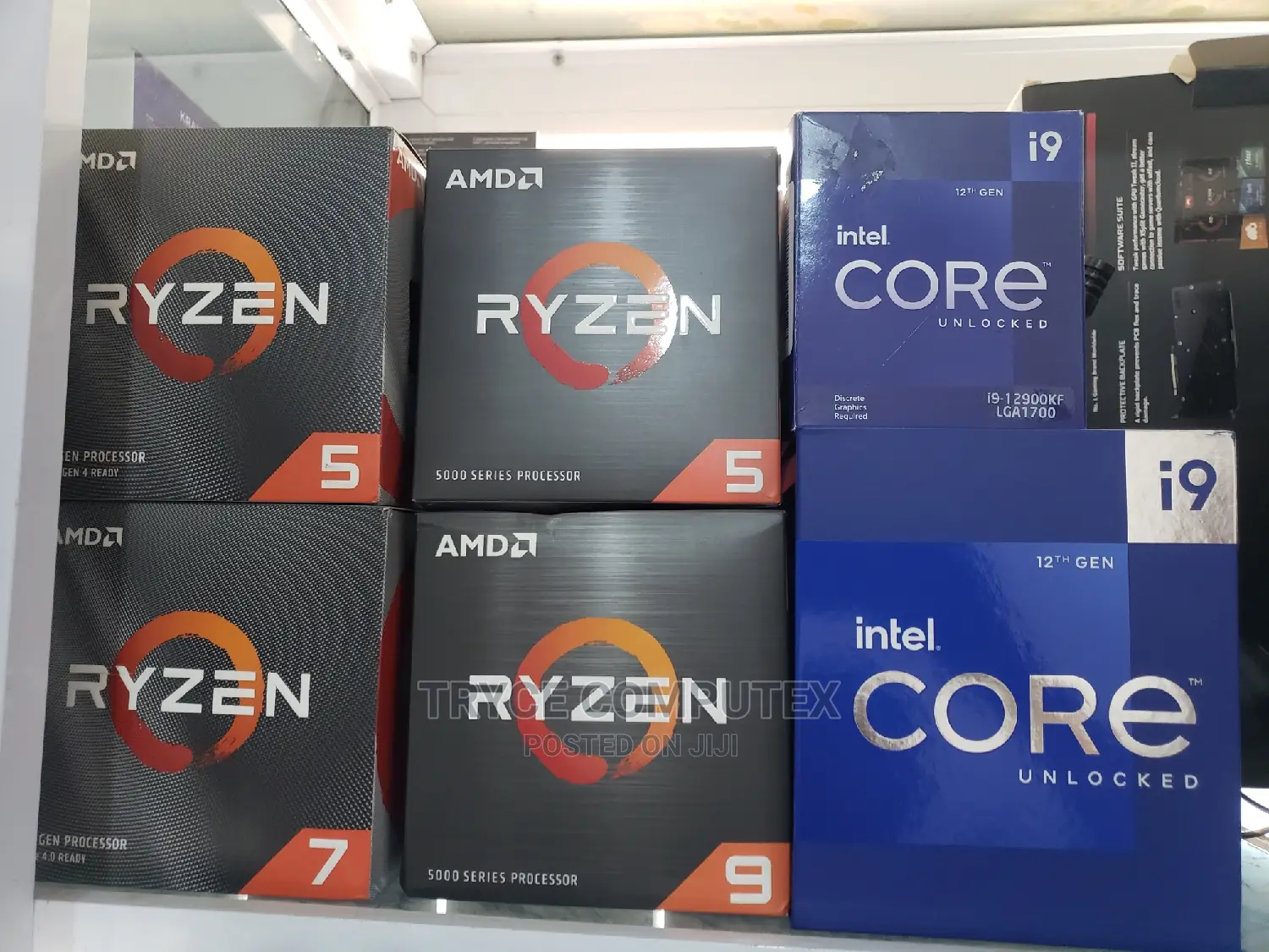 Intel Core Cpu AMD Ryzen Cpu or Processor