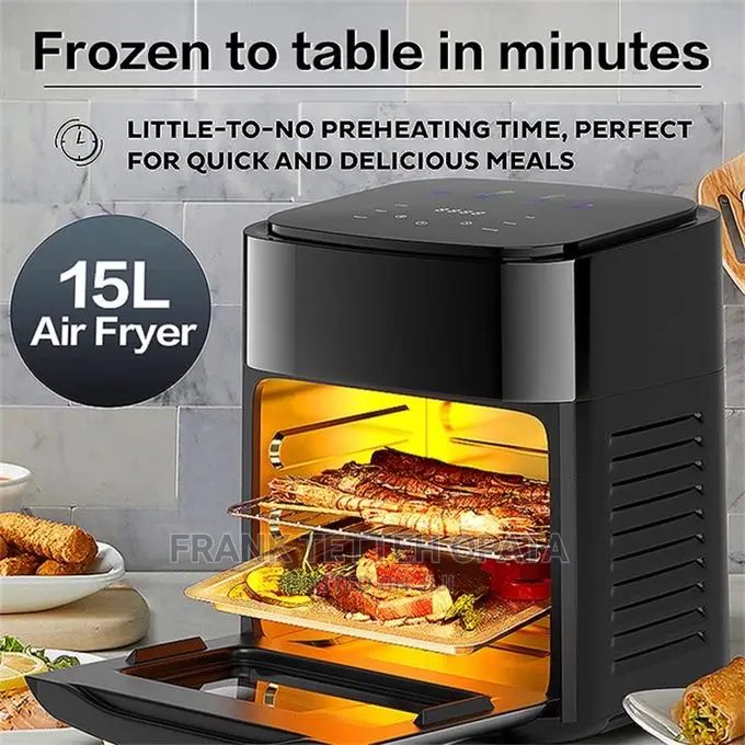 15L Digital Air Fryer With Vegetable Dehydrator