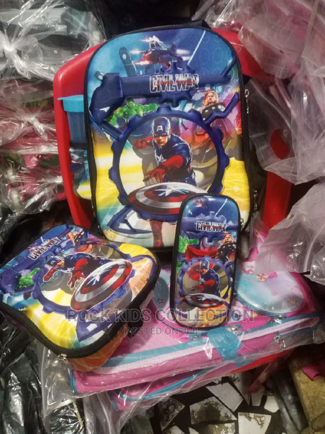 Adventure 3in 1 Trollery School Bag 4 +