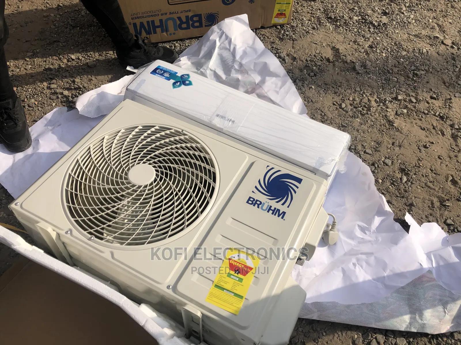Fresh in Box Bruhm BAS-12RCEW Split Air Conditioner - 1.5HP