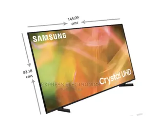 Durable New Samsung 65”AU8000 Smart UHD TV-+Keyboard