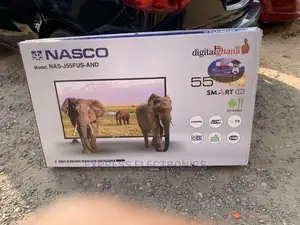 Neatly Sealed Nasco 55”J55FUS Smart UHD TV + Keyboard