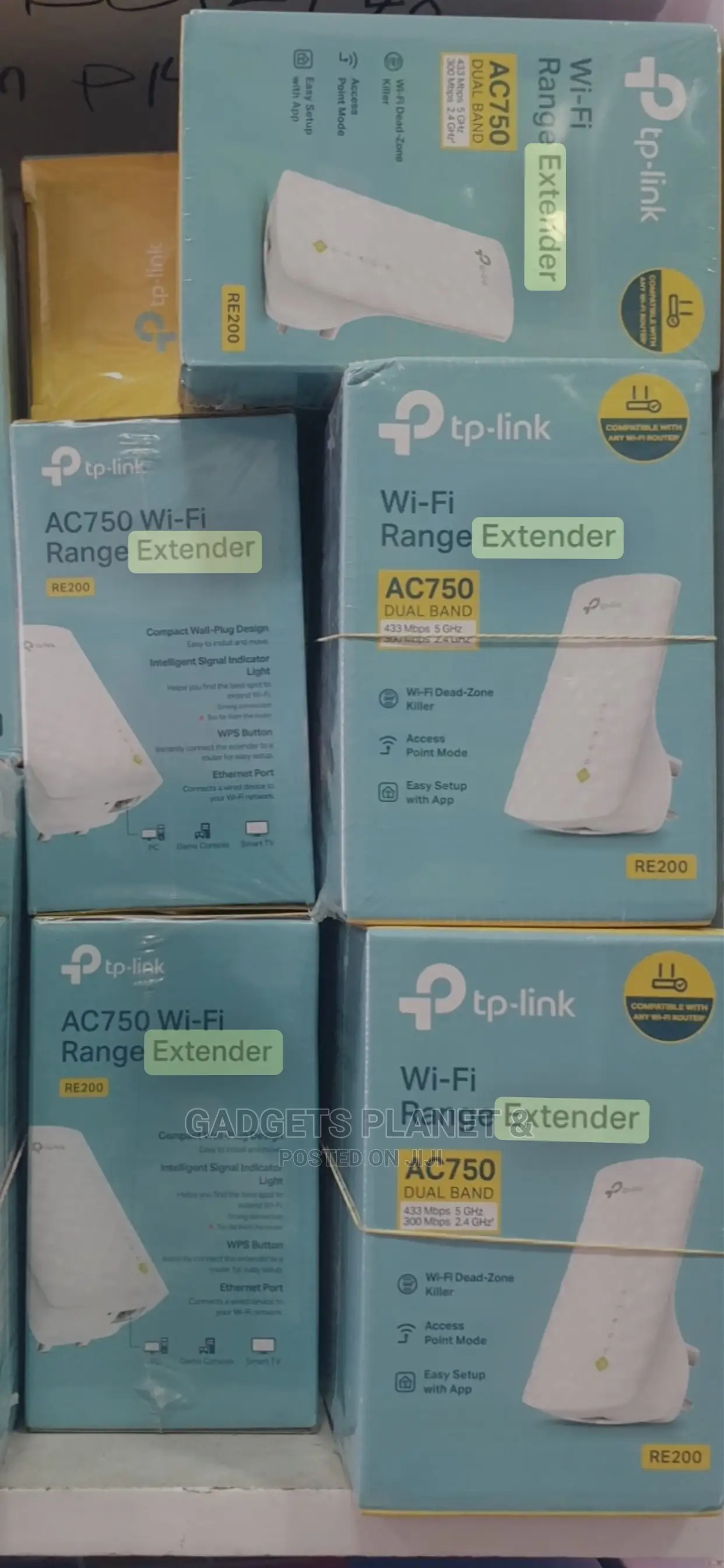 Tp - Link Ac750 Mesh Wi-Fi Range Extender - Re200